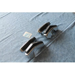 SET 4 PCS BUMPER GUARDS FOR FIAT 127 FIRST SERIE