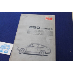 850 COUPE'   BODY SPARE PARTS CATALOGUE (1° EDITION 1966)