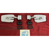 PAIR CHROME SIDE MIRRORS