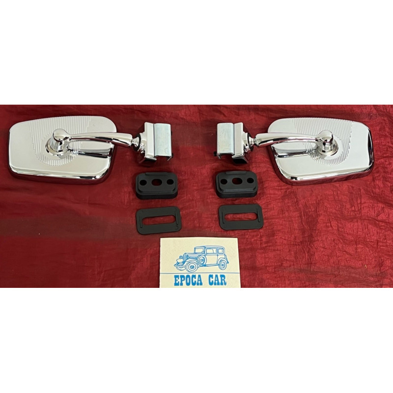 PAIR CHROME SIDE MIRRORS