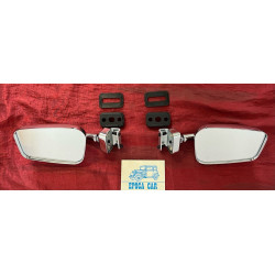 PAIR CHROME SIDE MIRRORS