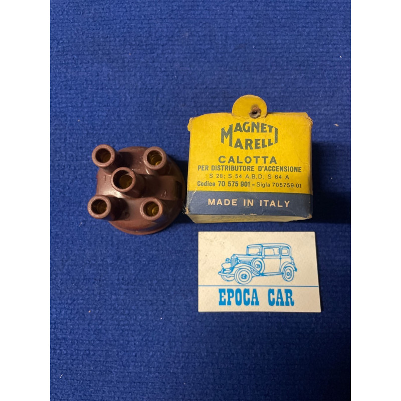 705 759 01 DISTRIBUTOR'S CAP MAGNETI MARELLI FOR DISTRIBUTOR S 63 B FIAT CAMPAGNOLA  A