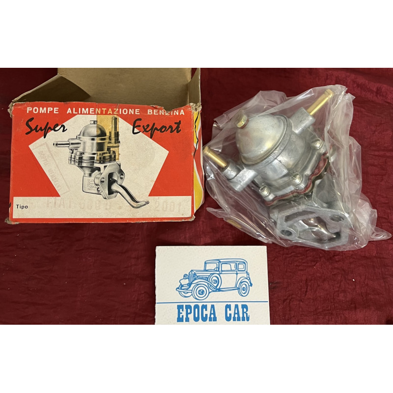 POMPA CARBURANTE BCD DOPPIA MEMBRANA  FIAT 500F - 500L - 600 - 600D 