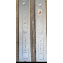 BATTITACCO IN ALLUMINIO GIULIETTA  SPRINT 2 SERIE CON SCRITTA CAD. 