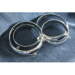 COUPLE CHROMED GIULIA SUPER  WITH DEFECT NOS