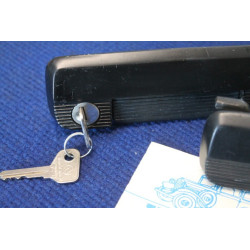 COUPLE HANDLES DOOR BLACK ORIGINALI CROMODORA