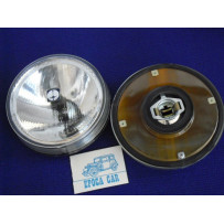 CARELLO LUXOR PAIR OPTICAL UNITS AUXILIARY CLEAR GLASS.