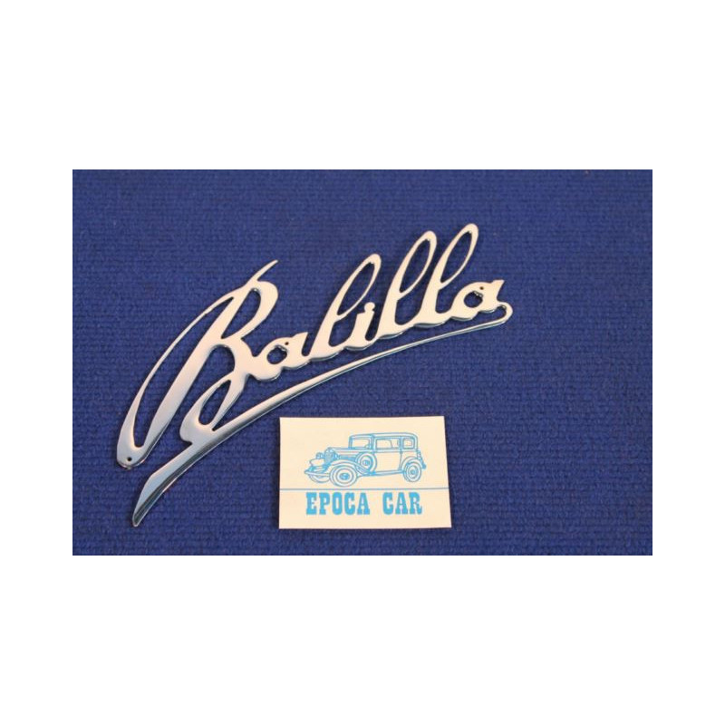 SCRITTA CROMATA BALILLA