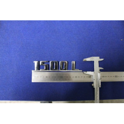 FIAT 1500 L METALLO CROMATO TIPO IN RILIEVO