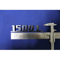 FIAT 1500 L METALLO CROMATO TIPO PIATTO 
