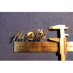FIAT 850 METAL CHROME