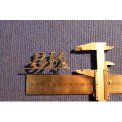FIAT  850    8 12  METAL CHROME