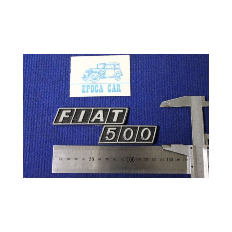 FIAT 500 METAL CHROME