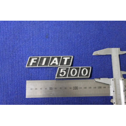 FIAT 500 METAL CHROME