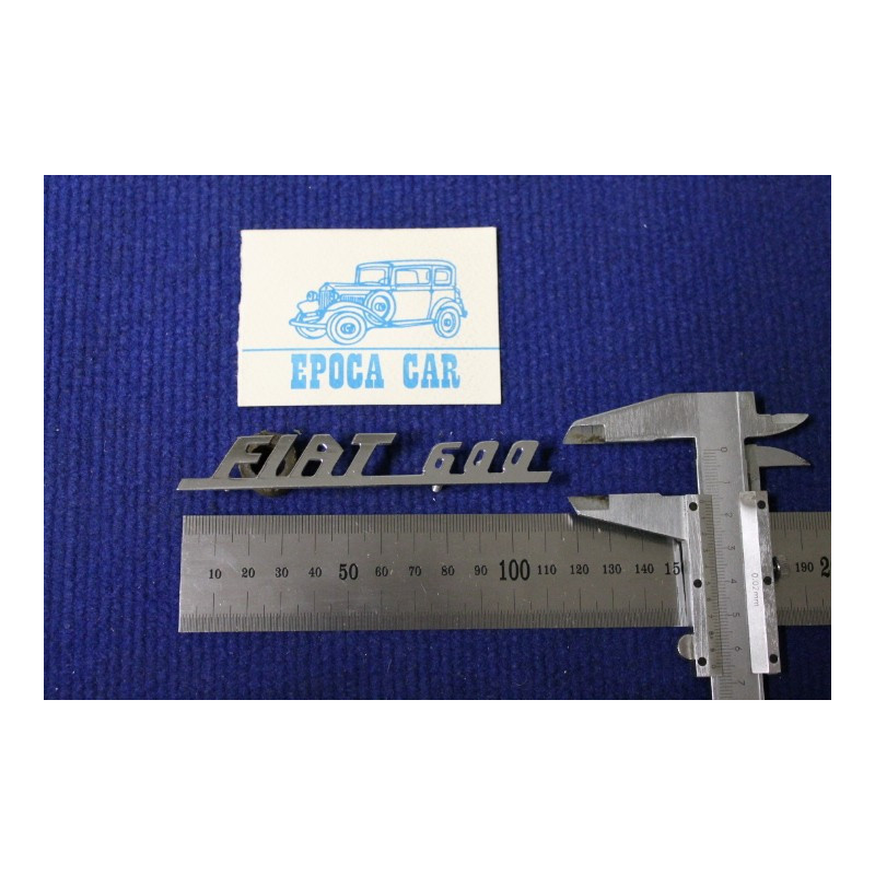 FIAT 600 METALLO CROMATO TIPO PICCOLO