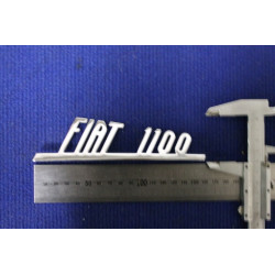 FIAT 1100 METAL CHROME RELIEF