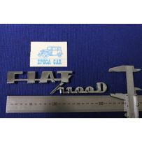 FIAT 1100 D METAL CHROME RELIEF