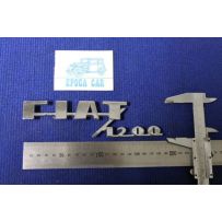 FIAT 1200 METAL CHROME RELIEF