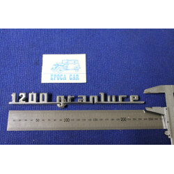 FIAT 1200 METAL CHROME RELIEF