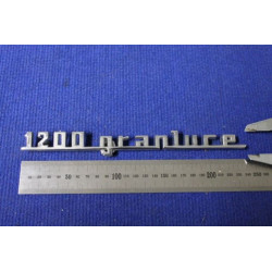 FIAT 1200 METAL CHROME RELIEF