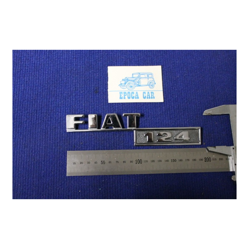 FIAT 124 METAL CHROME