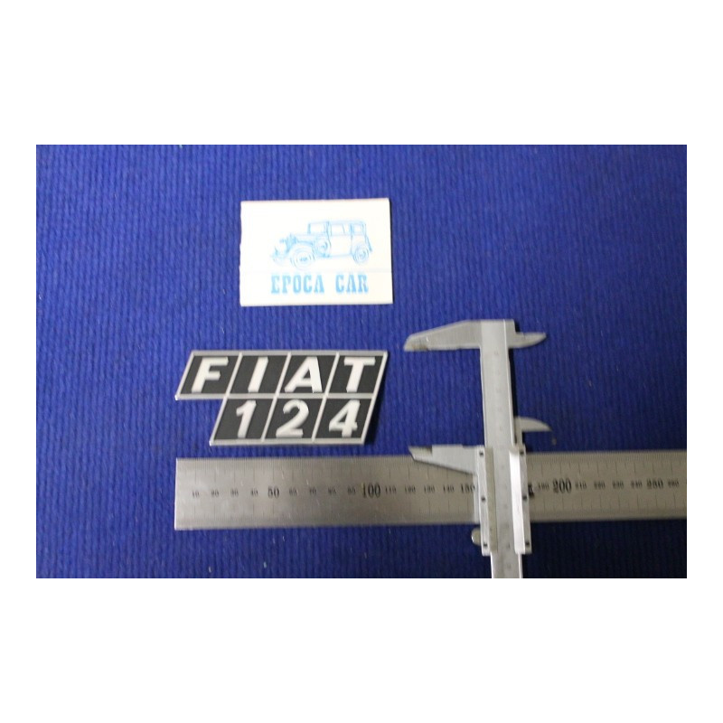 FIAT 124 METAL CHROME