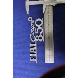 FIAT 850 COUPE' METALLO CROMATO