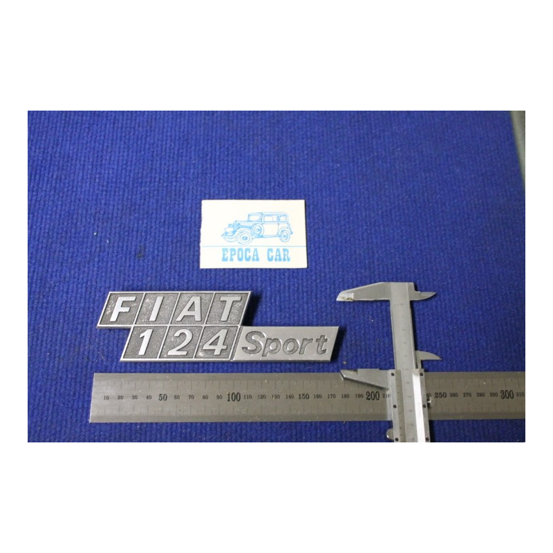 FIAT 124 SPORT   METALLO CROMATO