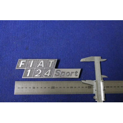 FIAT 124 SPORT   METALLO CROMATO