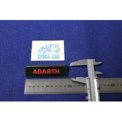 ABARTH PLASTIC EMBLEM