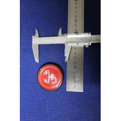 ABARTH PLASTIC BADGE