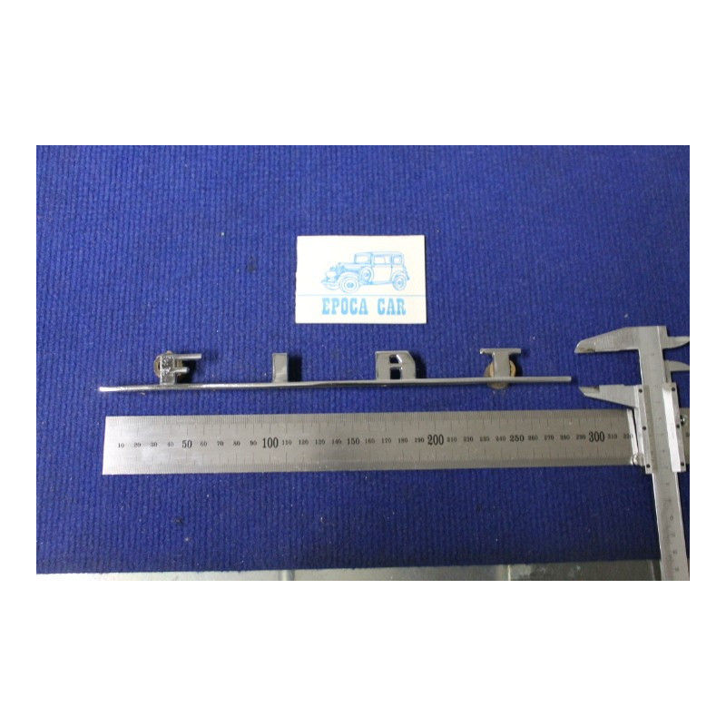 FIAT METAL CROME LENGTH CM. 28,3 RELIEF