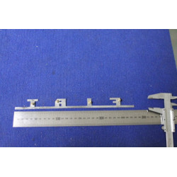 FIAT METAL CHROME LENGTH CM. 28