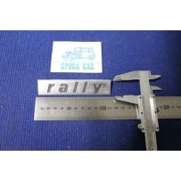 FIAT 128    RALLY   METALLO CROMATO