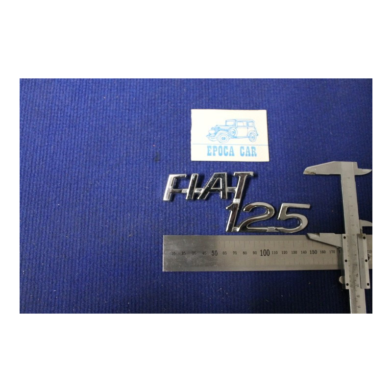 FIAT 125  METAL CHROME