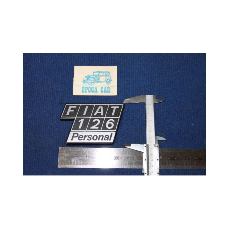 FIAT 126 PERSONAL   PLASTICA
