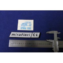 FIAT 131   MIRAFIORI CL   PLASTICA