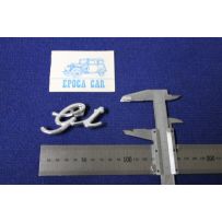 EMBLEM  GT  METAL CHROME