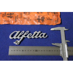 EMBLEM  ALFETTA  (THICKNESS 1 MM) METAL CHROME