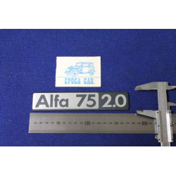 EMBLEMS " ALFA 75 2,0" METAL