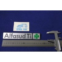 EMBLEM "ALFASUD TI"  METALLO OPACO