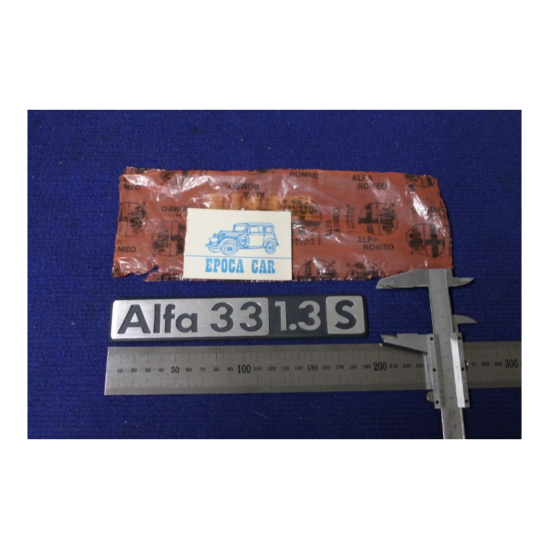 EMBLEM "ALFA 33 1,3 S" METAL