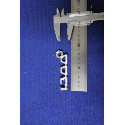 SCRITTA "1300" METALLO CROMATO