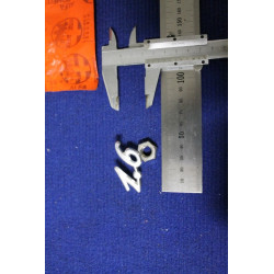 EMBLEM "1.6"  METAL CROME