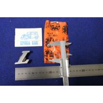 EMBLEM " L "    METAL CHROME