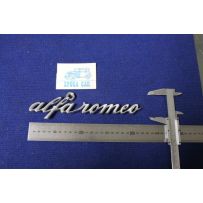 EMBLEM "ALFAROMEO" 220 MM LENGHT  METAL CHROME