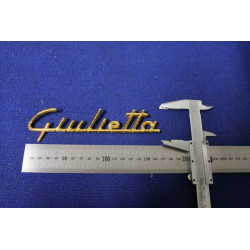 EMBLEM "GIULIETTA"   GOLDEN METAL