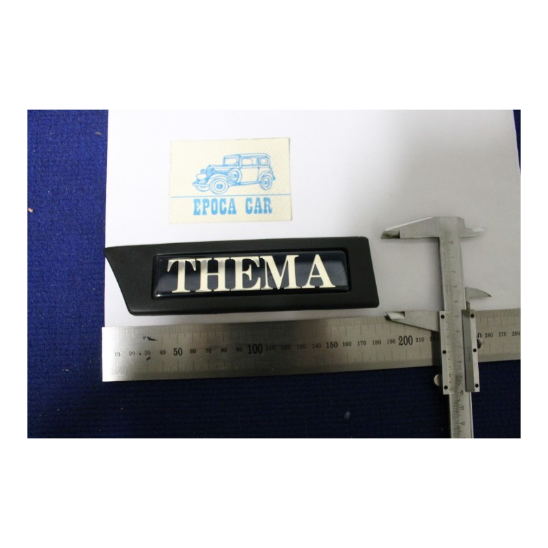 SCRITTA "THEMA"   LATERALE IN PLASTICA