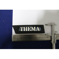 SCRITTA "THEMA"   LATERALE IN PLASTICA