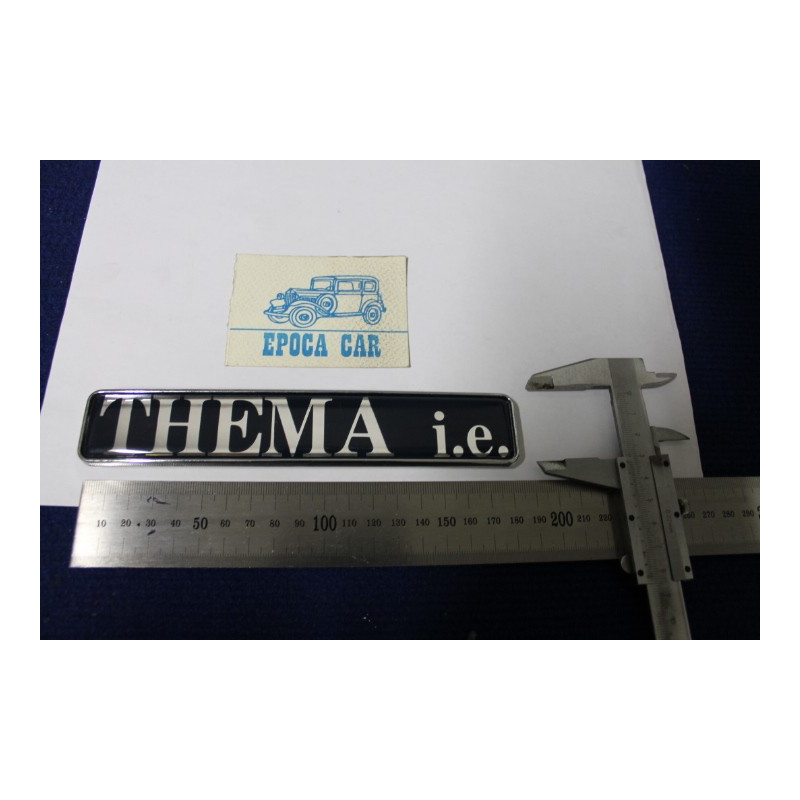 EMBLEM "THEMA I. E."   PLASTIC